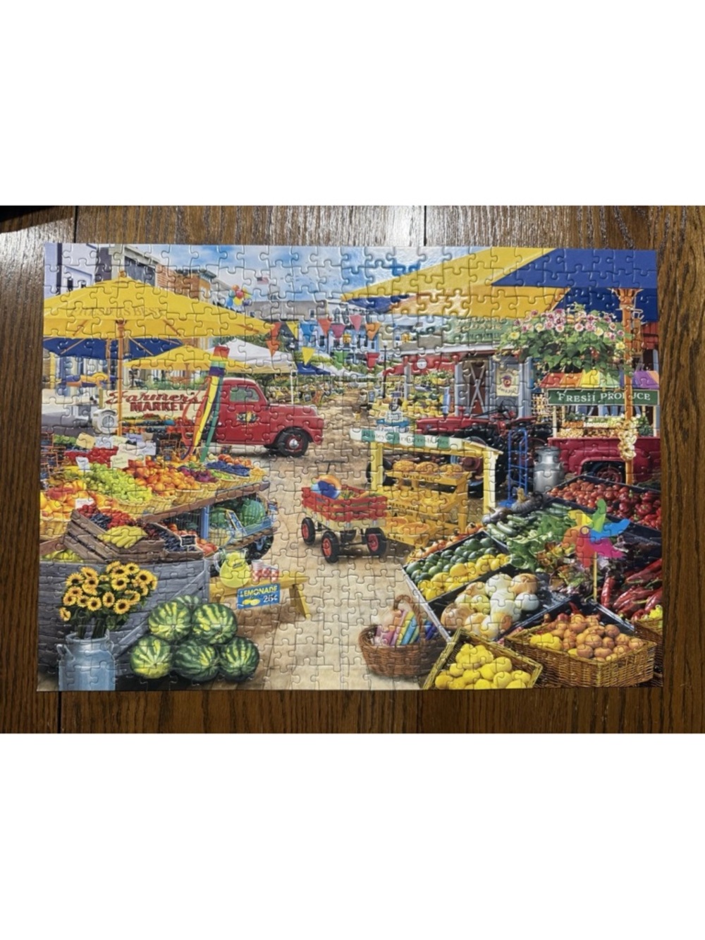 Master Pieces 500 Piece Jigsaw Puzzle Glow In The Dark Market Square